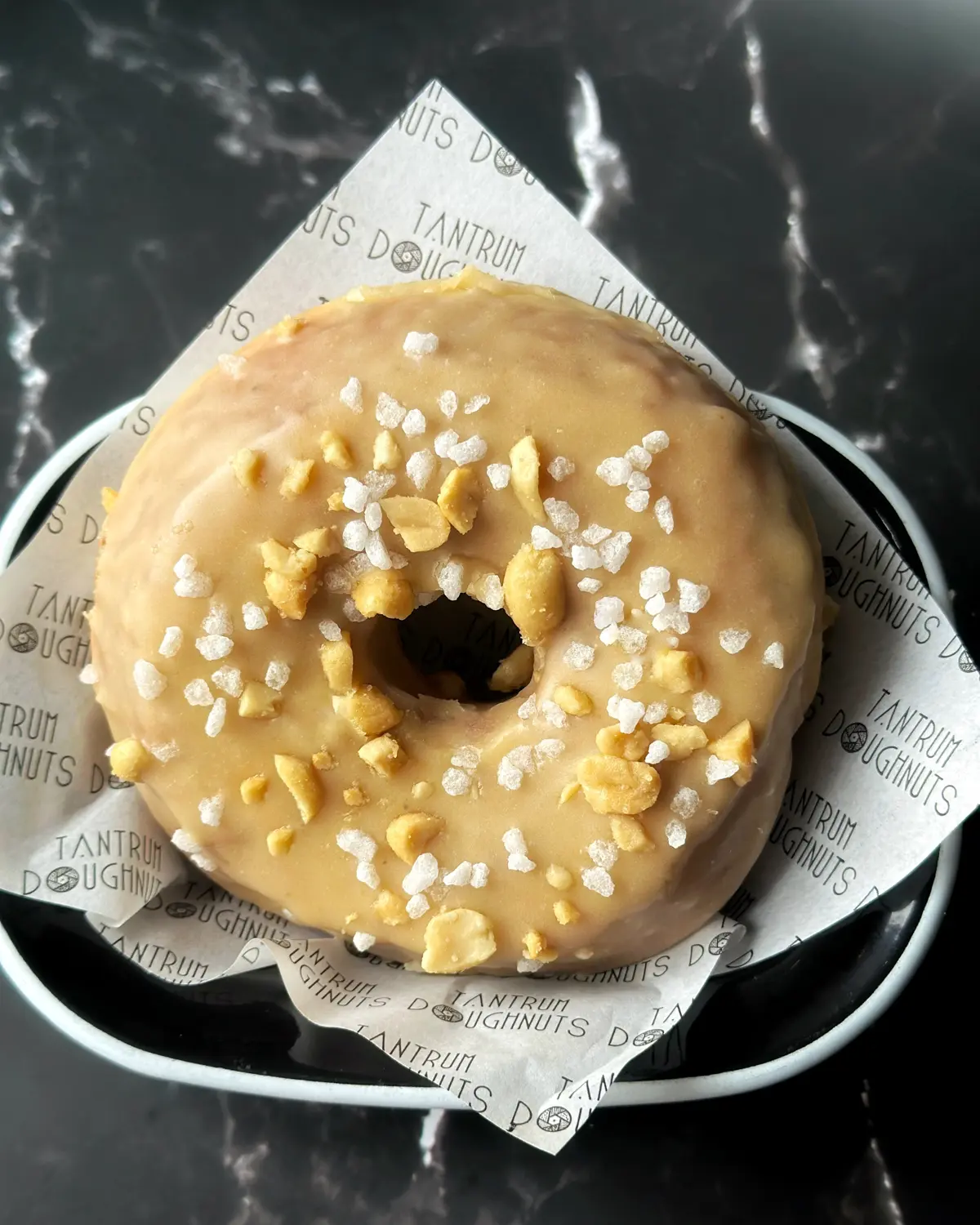 Vegan Peanut Butter Glazed £3.15 Tantrum Doughnuts